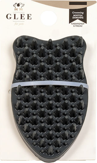 Glee Silicone Massage Cleaning Brush Gray