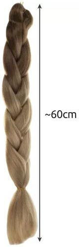Carnival Wig with Braids Blond 60cm