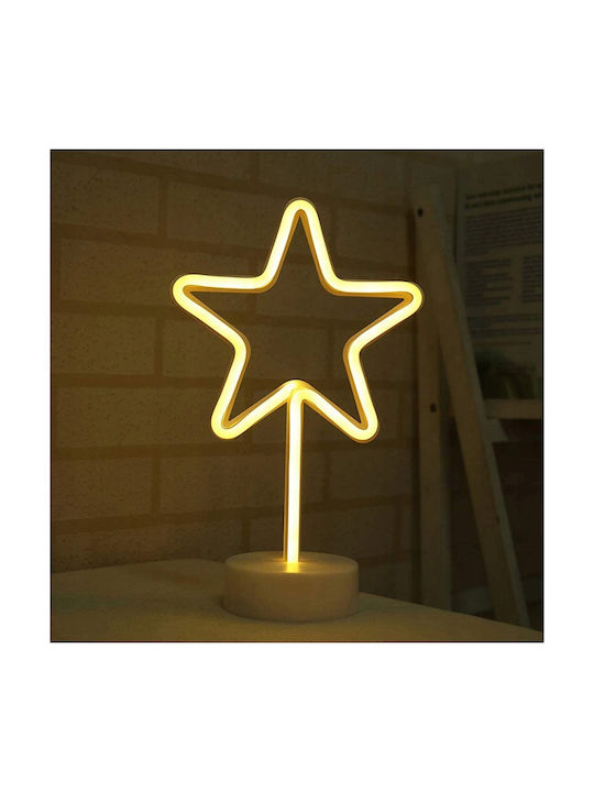 Beleuchtet Weihnachtliche Figur Unterschrift Weiß