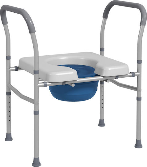 HomCom Toilet Chair 713-147V00GY