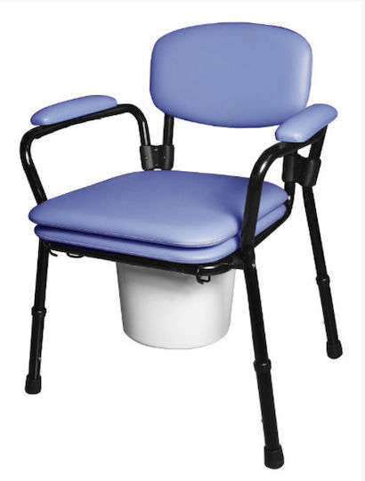 Alfa Care Ac520 Toilettenstuhl mit Rückenlehne