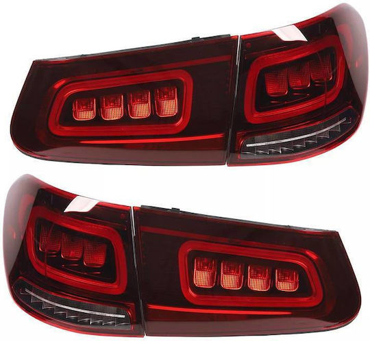 Комплект задни светлини Mercedes-benz Glc C253/x253 Pre-face To Facelift Look Full Led Bar