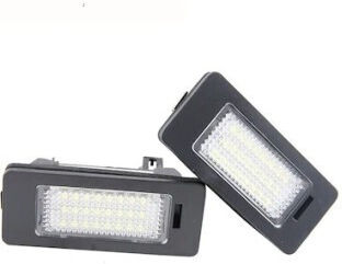 Lumini pentru plăcuțele de înmatriculare Lumini LED pentru Audi Q5 / A4 / A5 / S5 / Magazin online Volkswagen Passat Porsche Panamera 2buc