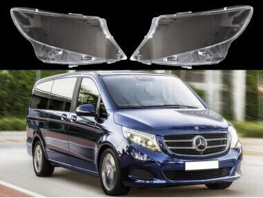 Mercedes-Benz Cristal pentru faruri pentru Mercedes-Benz Vito 2buc
