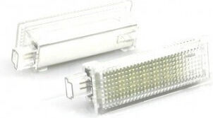 Lumini pentru plăcuțele de înmatriculare Lumini LED pentru BMW E87 / Magazin online / E90 / E91 / E92 / M3 / E60 / Seria 5 / M5 / F10 / M6 / F01 / X5 / X6 / X1 / X3 / Z4 Mini Cabrio Chevrolet Lumină 2buc