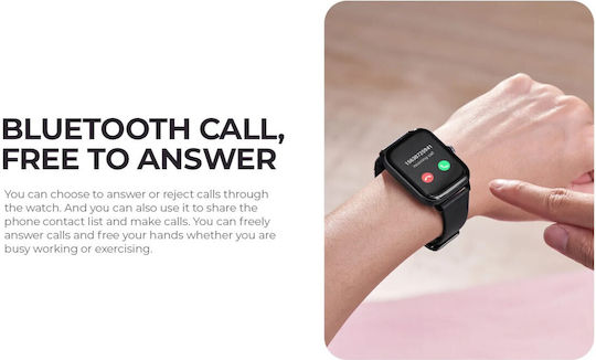 Havit M9037 Smartwatch with Heart Rate Monitor (Black)