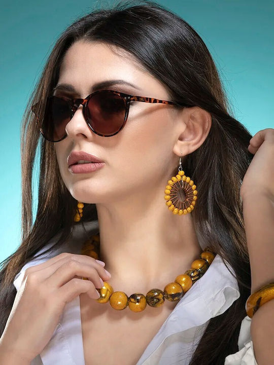 Twig Weil Sunglasses Brown with Acetate Frame & Brown Lens Twig Weil Sunglasses Brown with Acetate Frame & Brown Lens