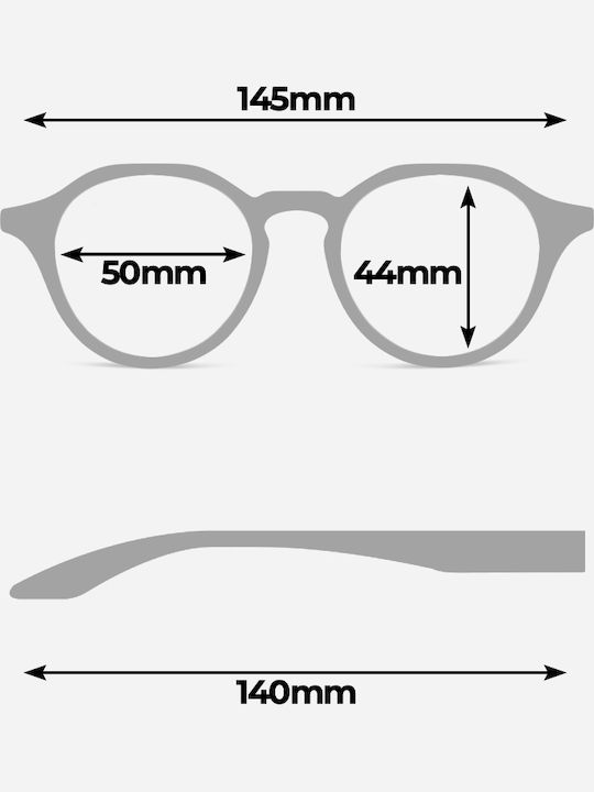Twig Langevin Unisex Sunglasses with Orange Plastic Frame and Gray Lens LAS04