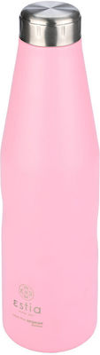Estia Travel Flask Save the Aegean Flasche Thermosflasche Rostfreier Stahl BPA-frei Blossom Rose 750ml