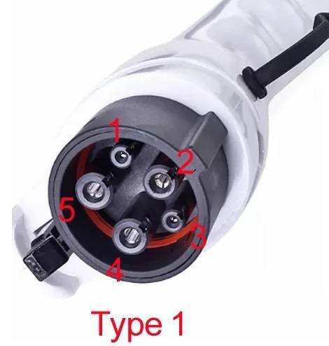 Andaiic Καλώδιο Φόρτισης Μονοφασικό 5m Type 2 - Type 1 32ATYPE1TYPE2