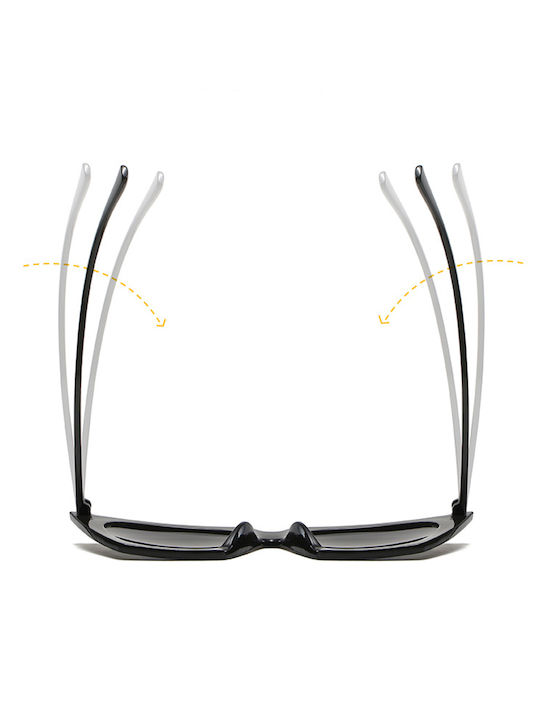 Techsuit Damen Sonnenbrille mit Braun Gestell und Braun Linse