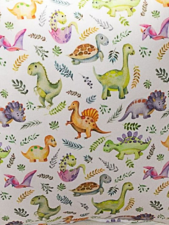Teoran Kids Decorative Pillow Dino 30x50cm