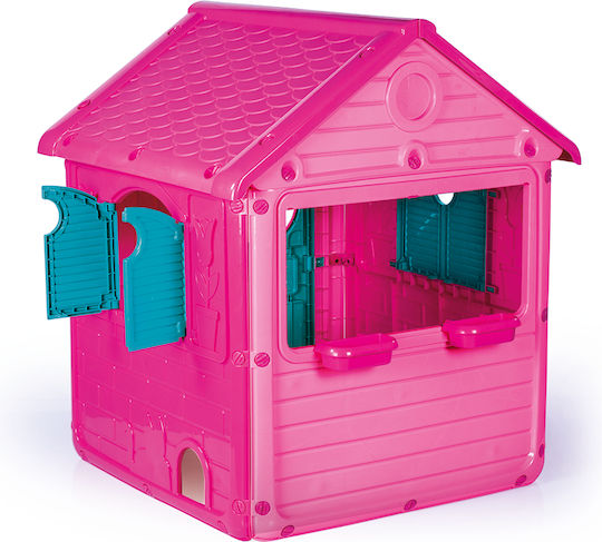 Dolu Plastic Kids Playhouse Pink 125x110x104cm