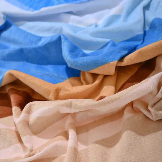 Estia Beach Towel Cotton Serene Shores 140x70cm.