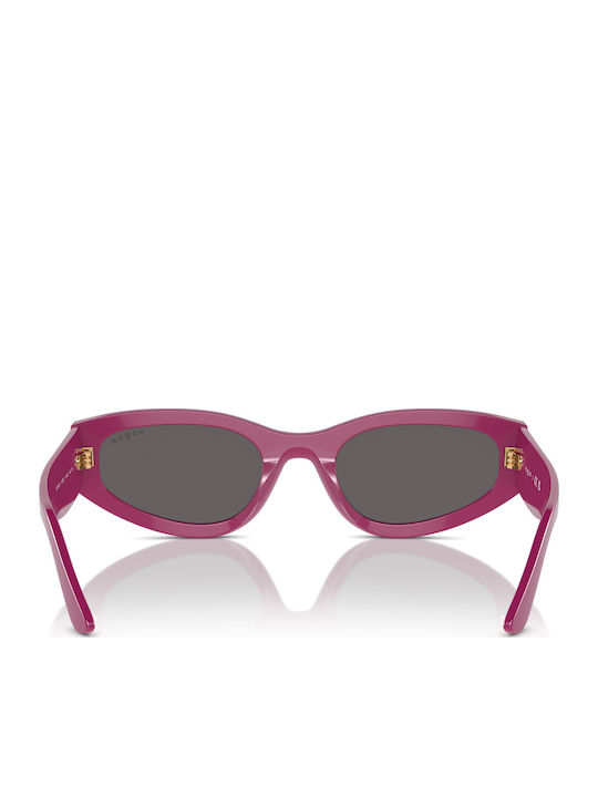 Vogue Feminini Ochelari de soare cu Roz Cadru și Gri Lentilă VO5585S 316087