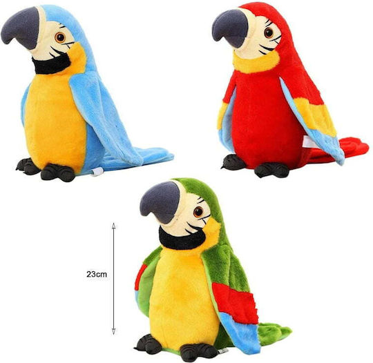 Plush Parrot that Talks and Imitates (Various Designs) 1pc