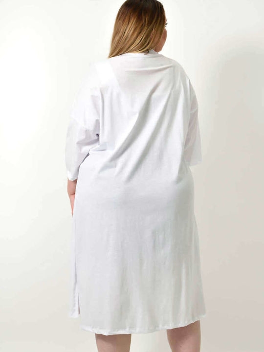 Damen Kimono white
