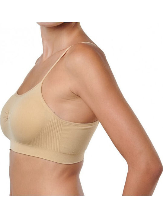 Women's Bra with Removable Padding White