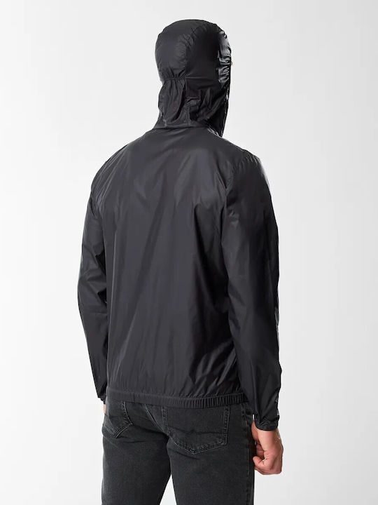 Jacke Wasserdicht und Winddicht Black
