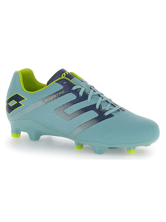 Lotto FG Low Football Shoes with Cleats Gray