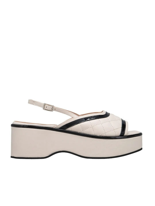 Καλογήρου Women's Sandals White