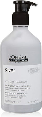 L'Oréal Professionnel Silver Shampoos Farberhalt für Gefärbt Haare 1x500ml