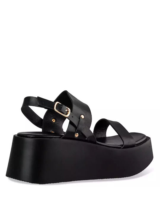 Envie Shoes Platforme dama Negre