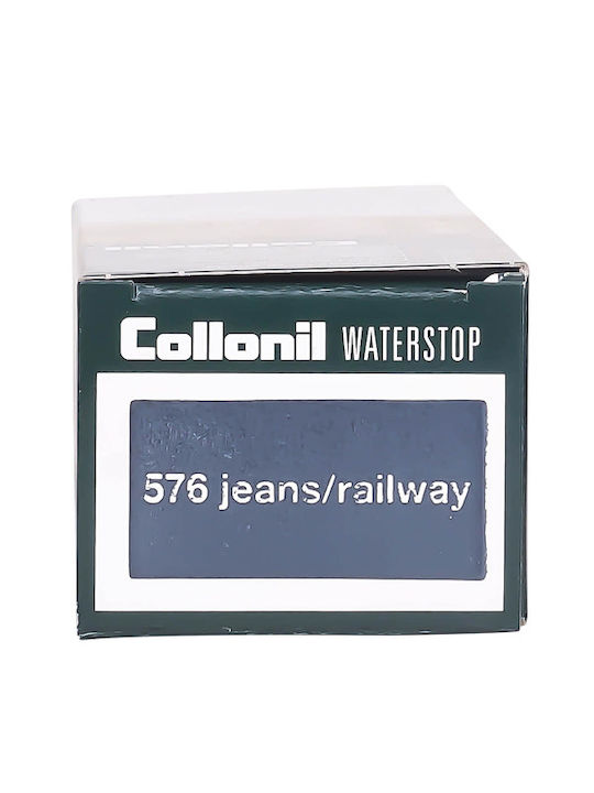 Collonil Waterstop Colours Κρέμα Παπουτσιών Αμυγδαλέλαιο 75 Ml Τζιν
