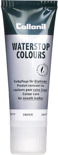 Collonil Waterstop Colours Almond Oil Shoe Cream Κρέμα Παπουτσιών Λάδι Αμυγδάλου 75 Ml Τζιν