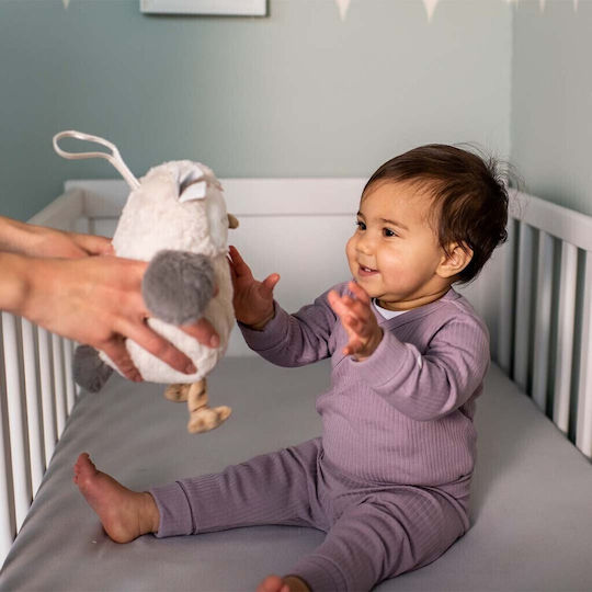 Tommee Tippee Παιχνίδι Ύπνου Ollie Deluxe Η Κουκουβάγια από Ύφασμα με Λευκούς Ήχους, Φως και Αισθητήρα Κλάματος για Νεογέννητα