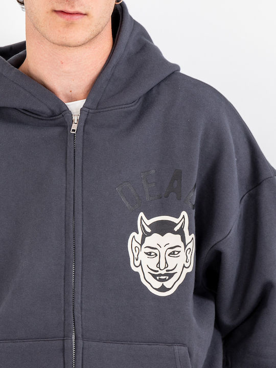 Sweatshirt Für Herren Kapuzenjacke Charcoal