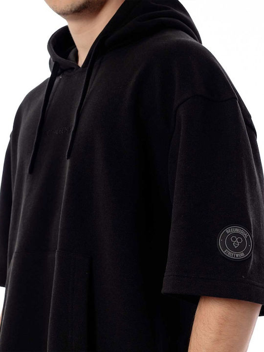 Sweatshirt mit Kapuze Black