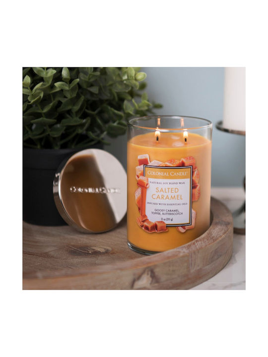 Scented Candle with Scent Vanilla Brown 311gr 1pcs