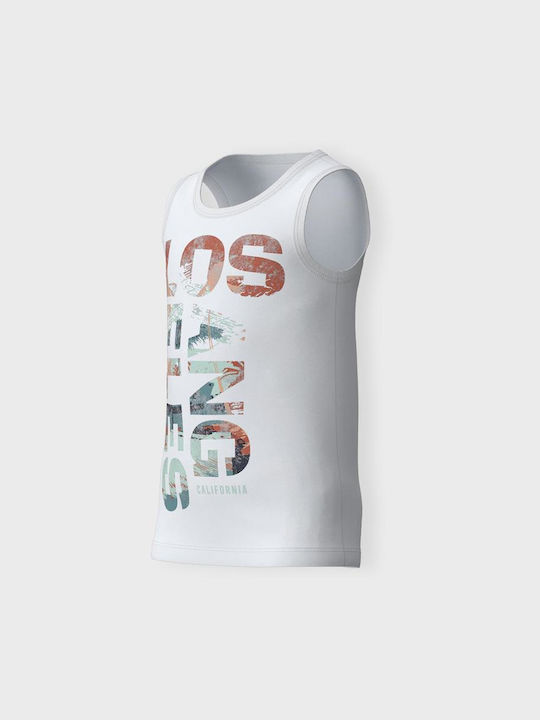 Name It Kids Blouse Sleeveless bright white Los Angeles