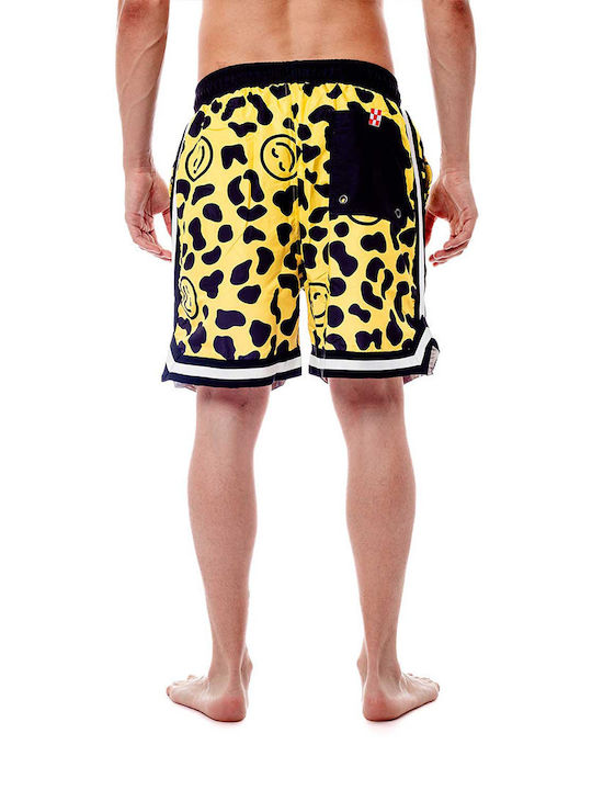 Bee. Unusual. Men's Swimwear Bermuda Multicolor with Patterns