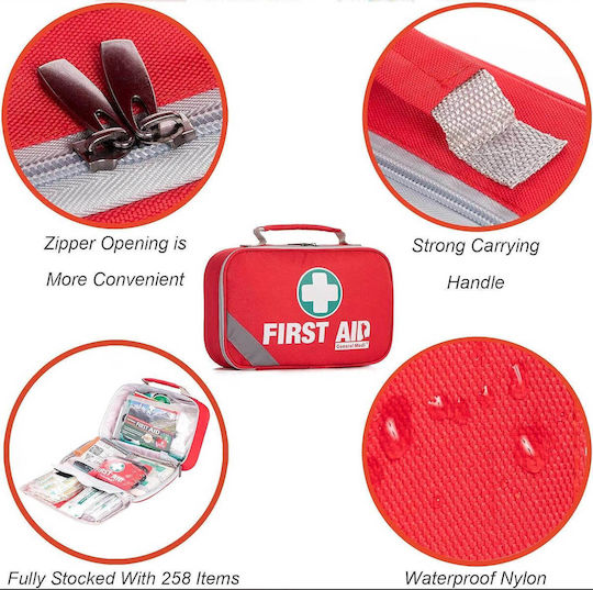 Premium Erste-Hilfe-Tasche mit Equipment