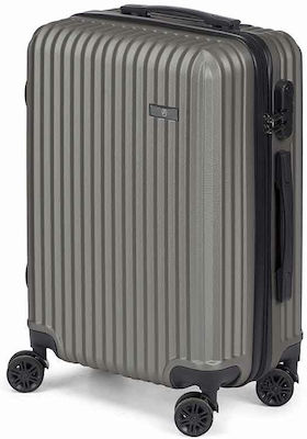 BigBuy Medium Travel Suitcase Dark grey with 4 Wheels Height 57cm.