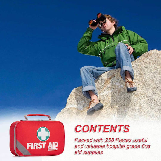 Premium Erste-Hilfe-Tasche mit Equipment