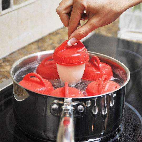 Set Boiling Eggs Without Shell Zola 6 Pieces Plastic