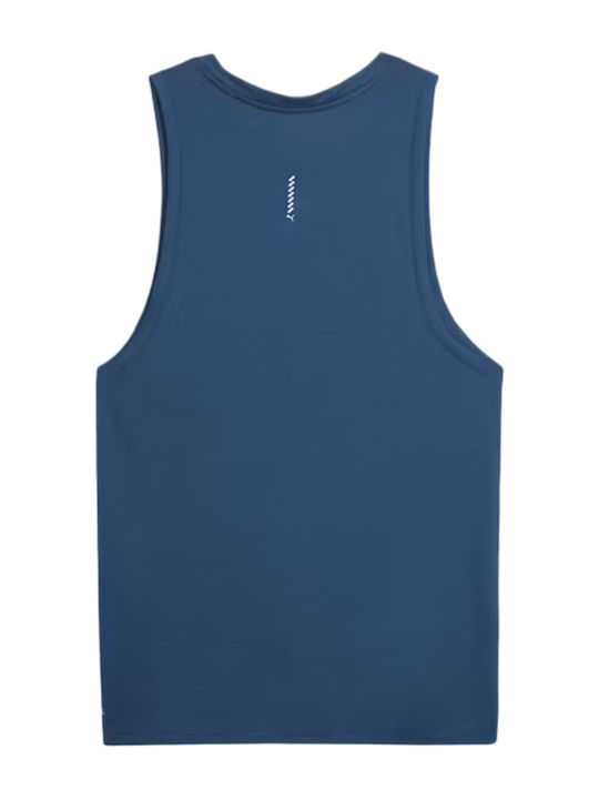 Puma Men's Athletic Sleeveless Blouse Blue