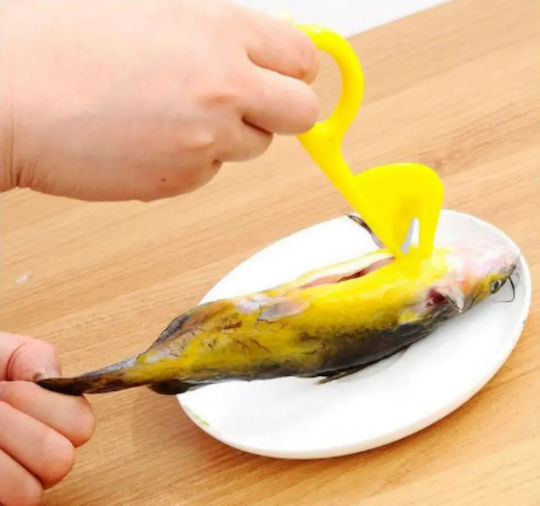 Knife Fish from Plastic