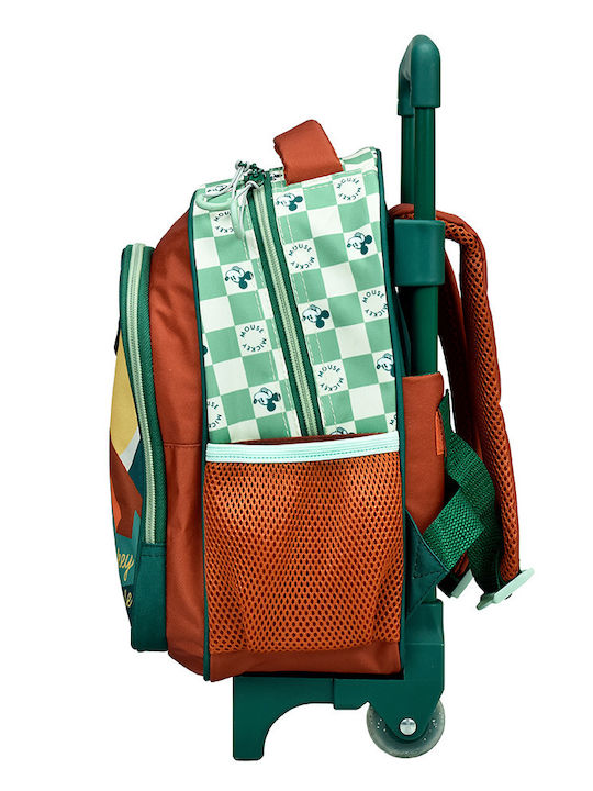 Gim Trolley Bag for Kindergarten Mickey Nature 25cm X 15cm X 30cm