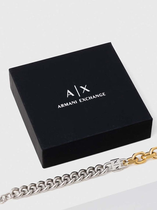 Armani Exchange Bărbătesc Brățară Id din Oțel