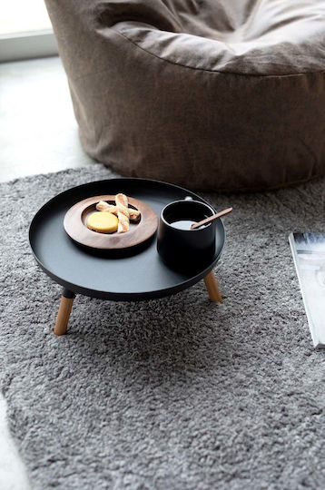 Yamazaki Edelstahl Bett-Tablett 13x32x10cm