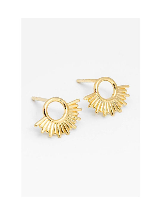 Ania Kruk Earrings made of Silver Gold Plated