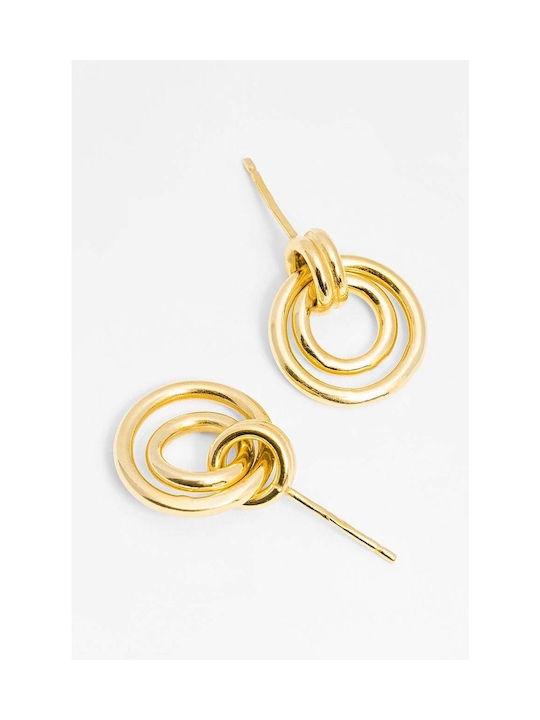 Ania Kruk Earrings made of Silver Gold Plated