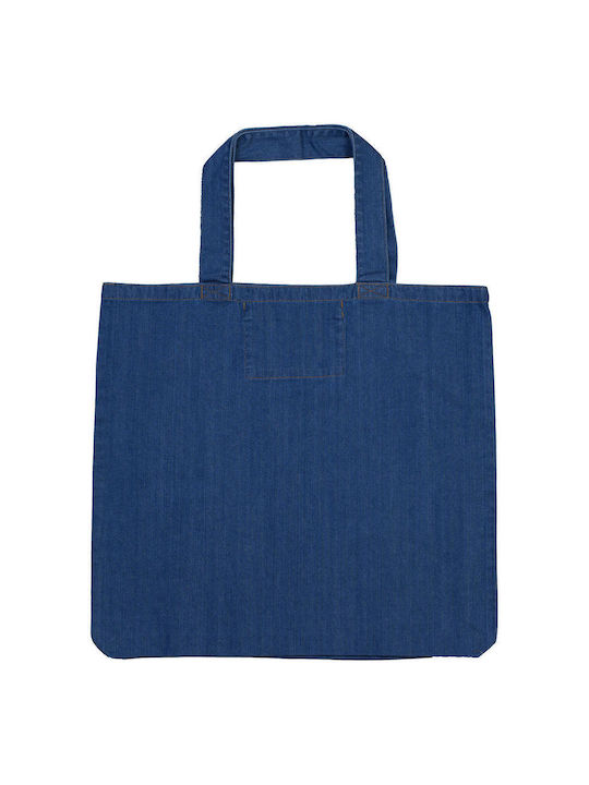 Ideal shopping bag made from 100% Organic Cotton | Denim Shopper | M196 Denim Blue