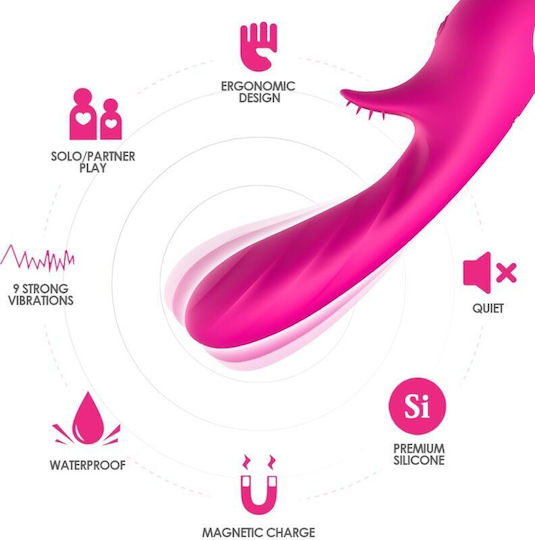 Armony Romance Vibrator G-Spot 18cm Fuchsia