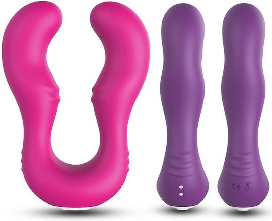 Armony Doppelter Vibrator mit Fernbedienung Fuchsie