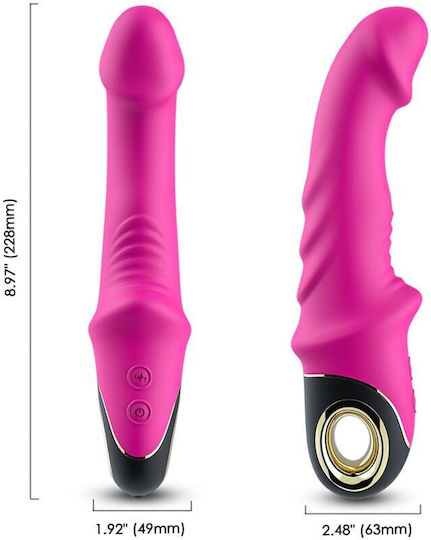 Armony Vibrator Clasic Cu Control De La Distanță 22.8cm Fucsia